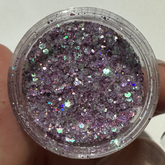 Glitter Lavanda Use Glow