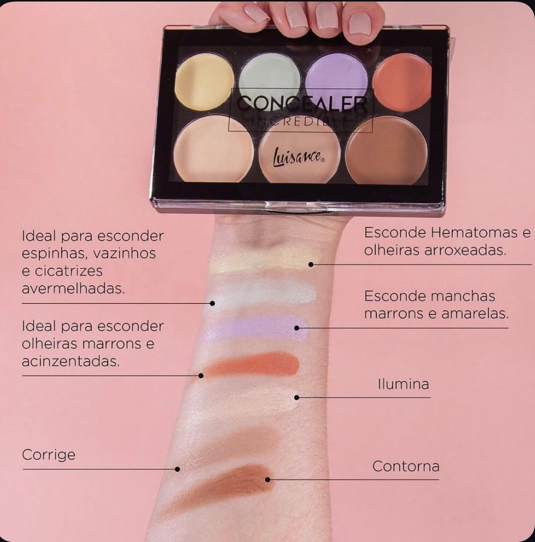 Paleta de correctores Luisance