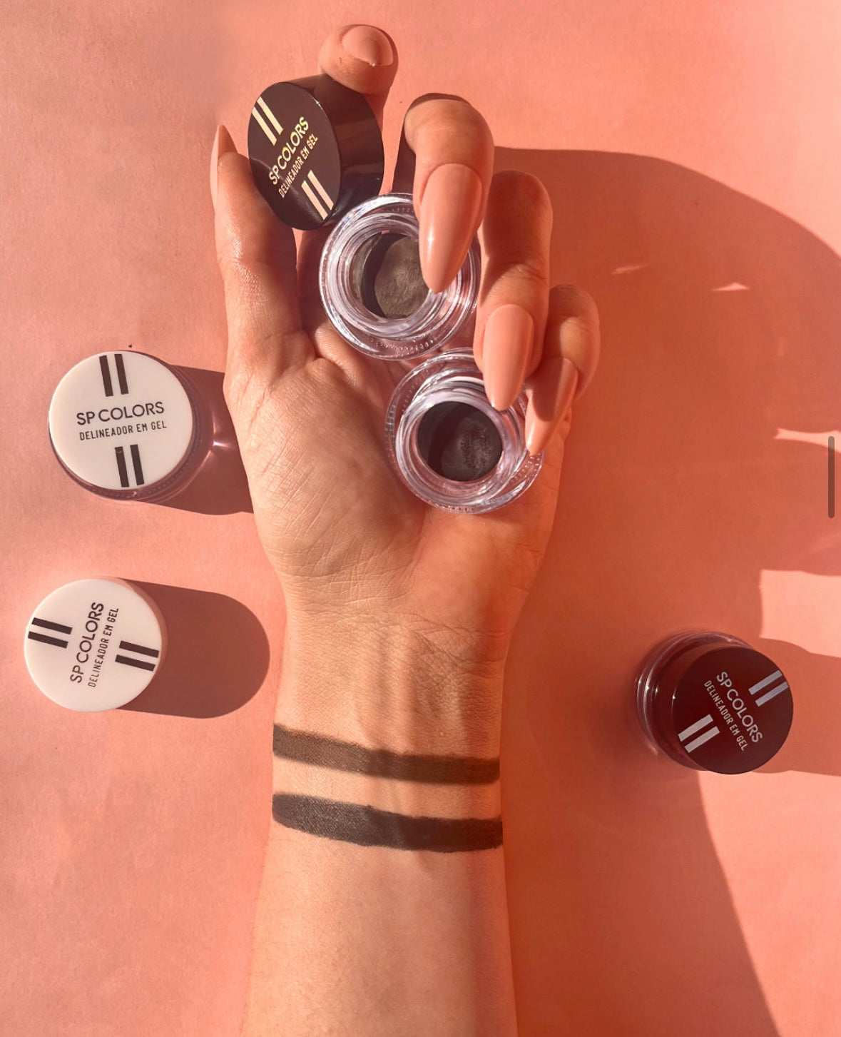 Delineador en gel SP COLORS