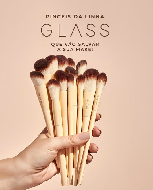 KIT 18 pinceles LÍNEA GLASS Ruby Rose