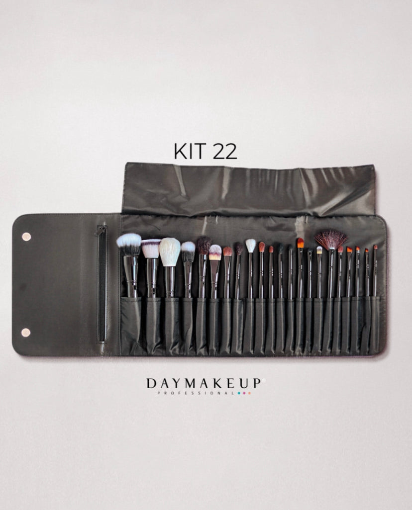 PREVENTA Kit profesional de pinceles 22 piezas Daymakeup