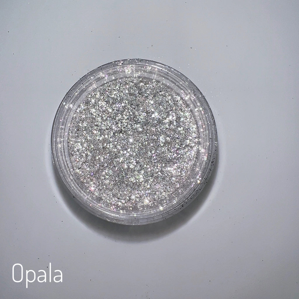 Glitter/Pigmento Opala | Colección Piedras Preciosas Use Glow