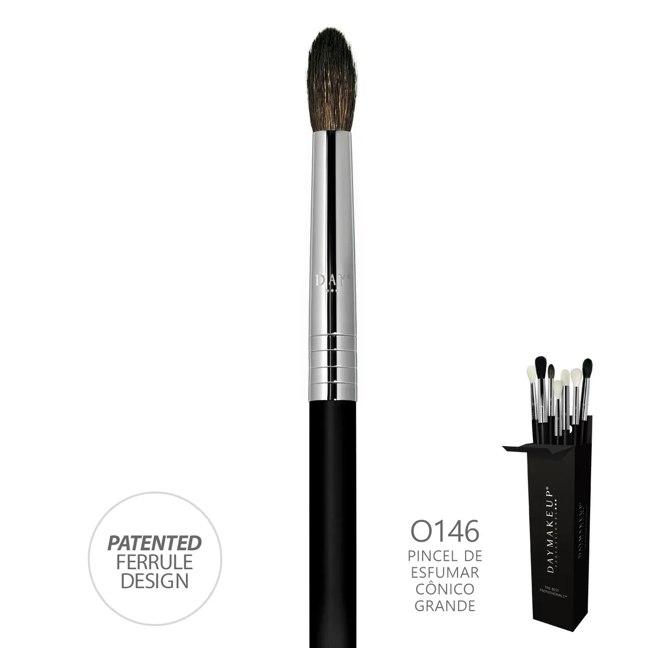 PREVENTA de kit profesional de pinceles para esfumar 7 piezas Daymakeup