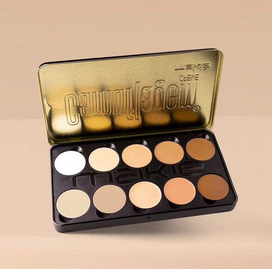 Paleta de correctores Makiê. Pieles claras a medias.