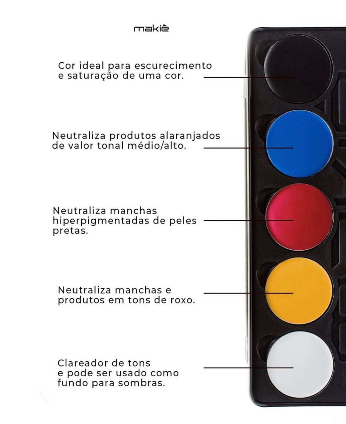 Paleta Mapa das Cores Makiê