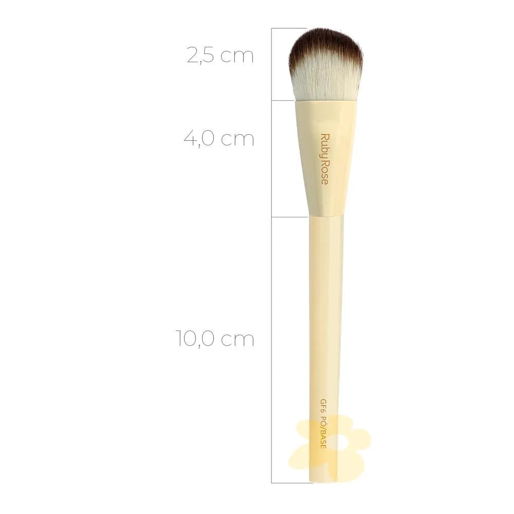 Pincel para base GF6 Línea GLASS Ruby Rose