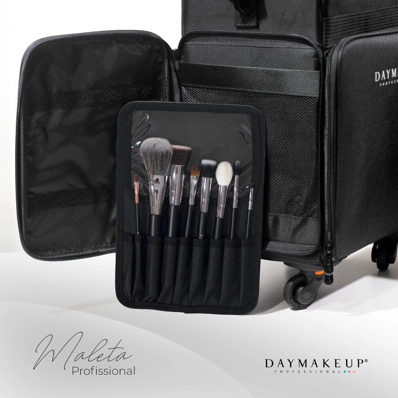 PREVENTA Maleta profesional de maquillaje 4 ruedas DAYMAKEUP