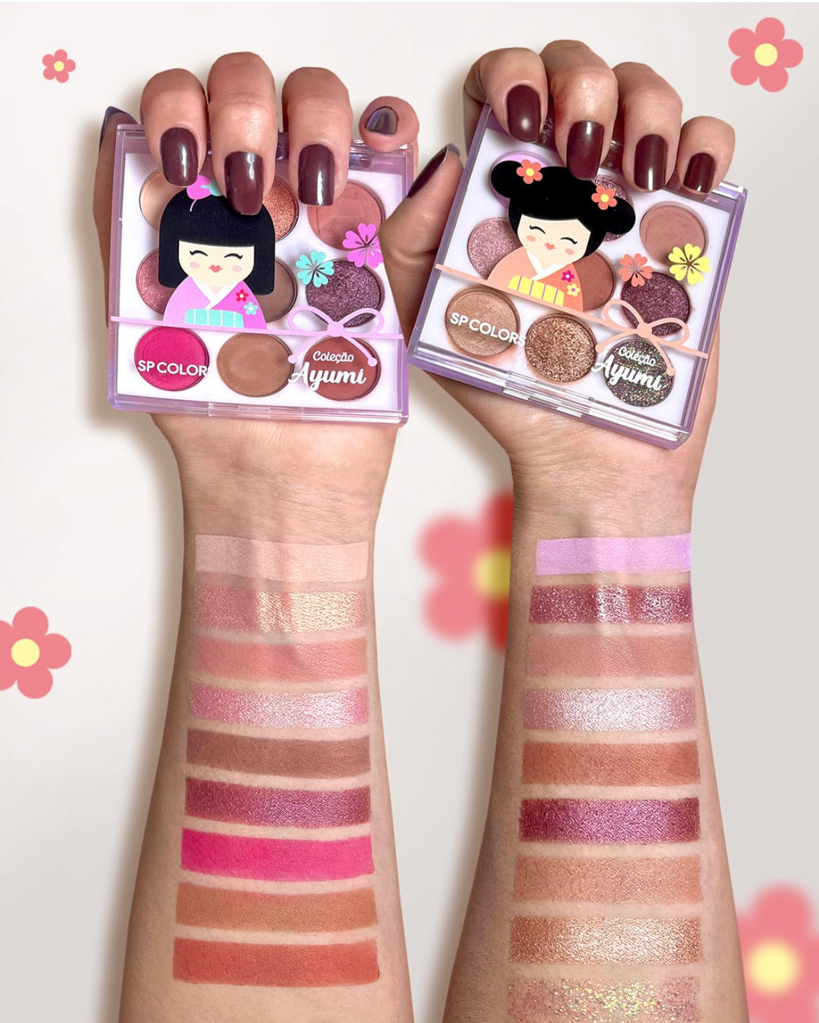 Paleta de sombras Colección AYUMI SP COLORS