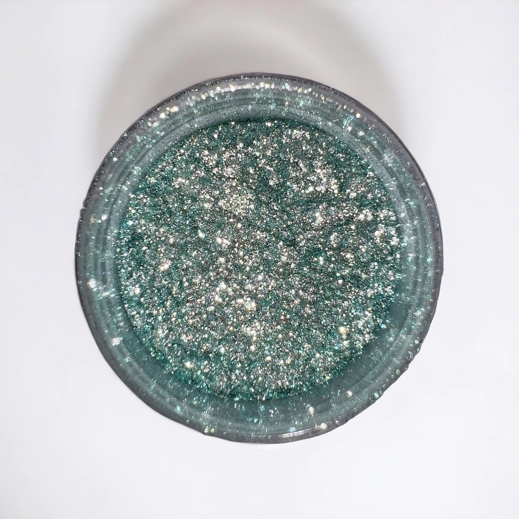 Glitter/Pigmento Esmeralda | Colección Piedras Preciosas Use Glow