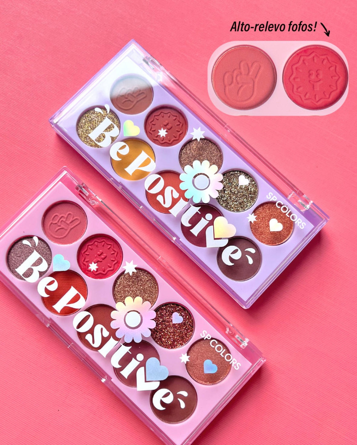 Paleta de sombras Be Positive SP COLORS