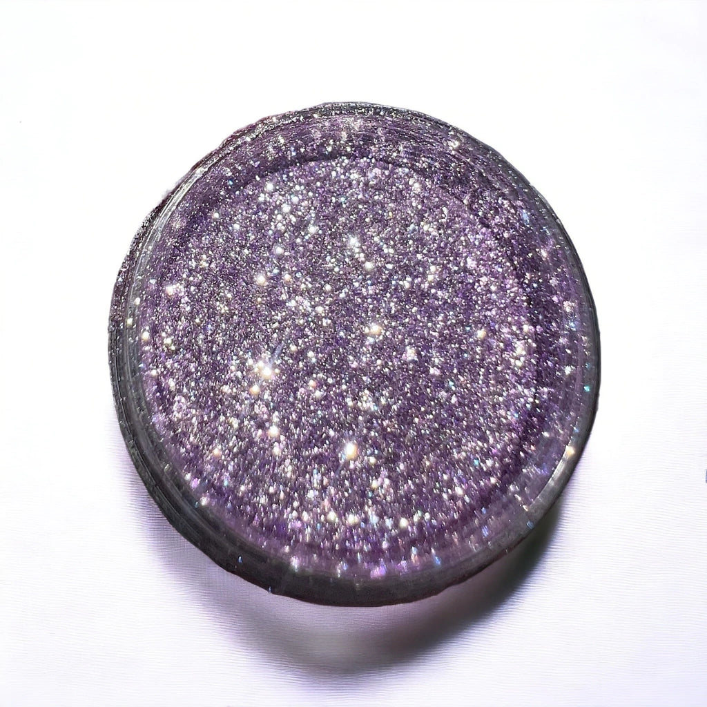 Glitter/Pigmento Ametista | Colección Piedras Preciosas Use Glow