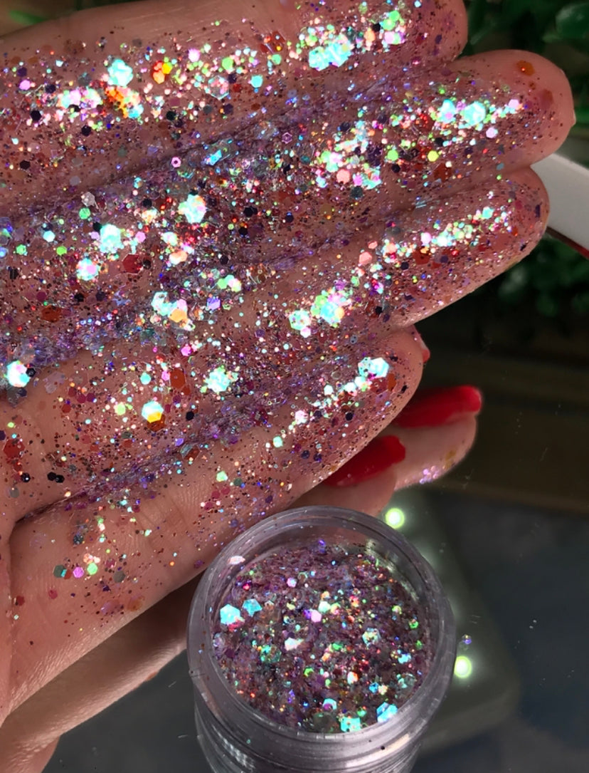 Glitter Mermaid Use Glow