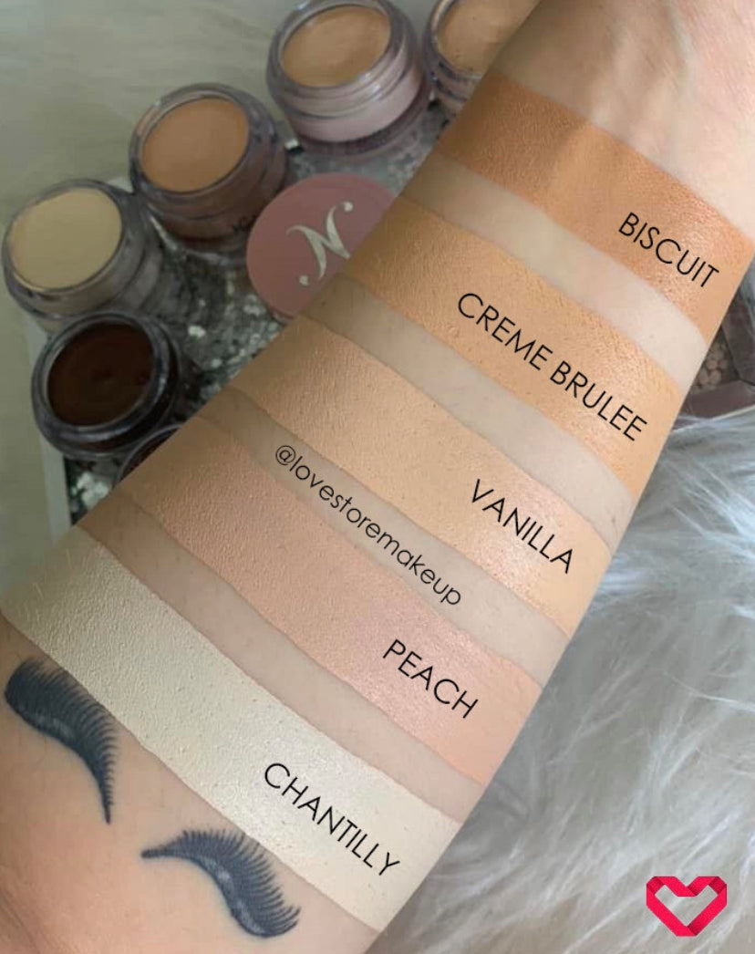 La Mousse Creme Brulée corrector alta cobertura Nath Capelo