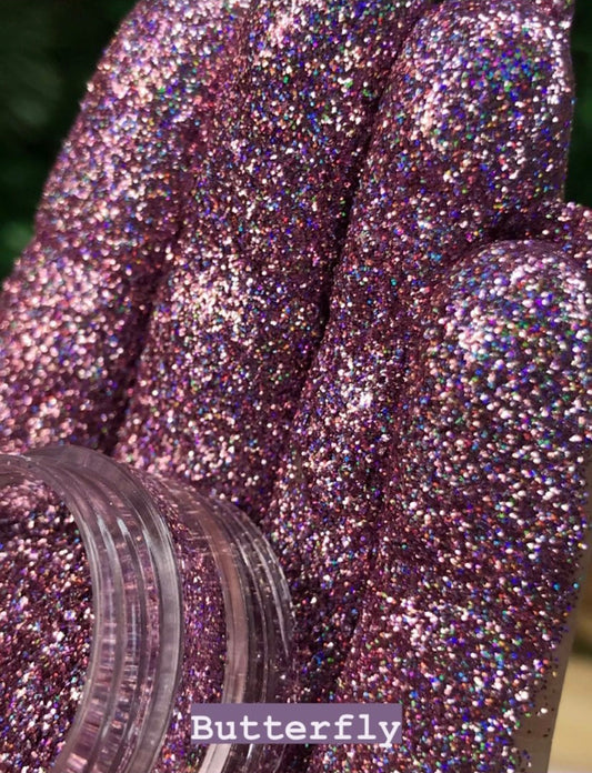 Glitter Butterfly Use Glow